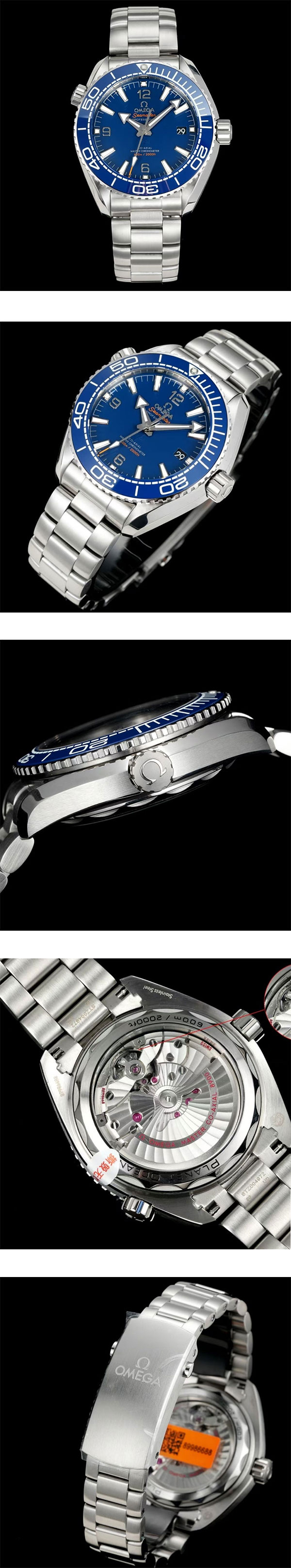 【TVS工場】オメガコピー時計 215.30.40.20.03.001 シーマスター プラネットオーシャン 600M 質感良好